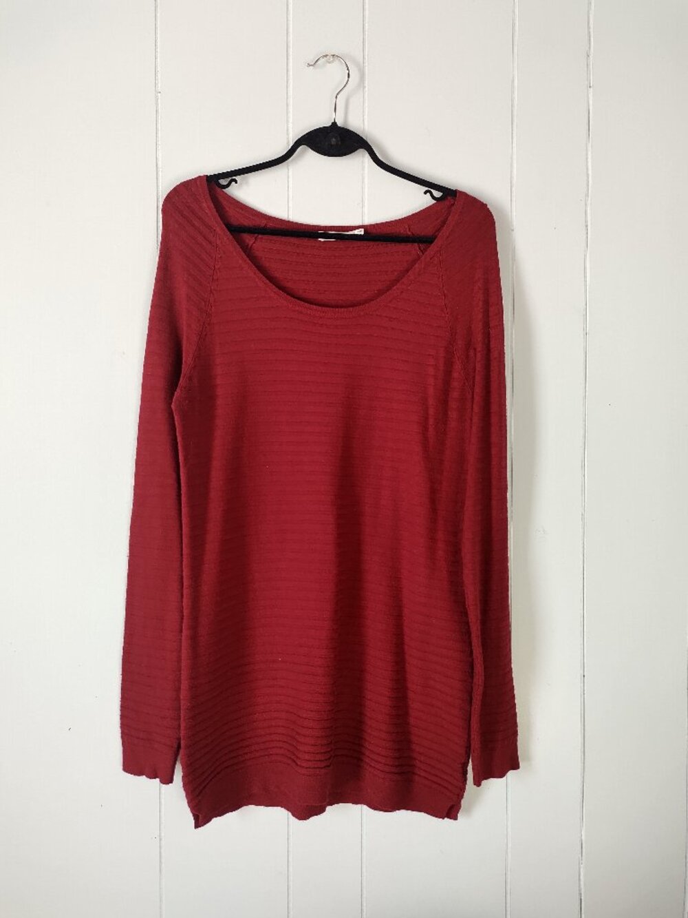 Ricki's Horizontal Ribbed Long Sleeved Tunic